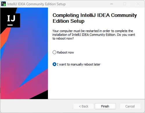 JetBrains InteliJ IDEA installation step